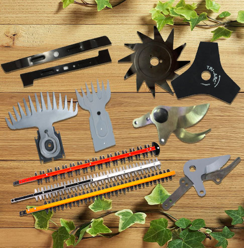 Lame per attrezzi da giardino
